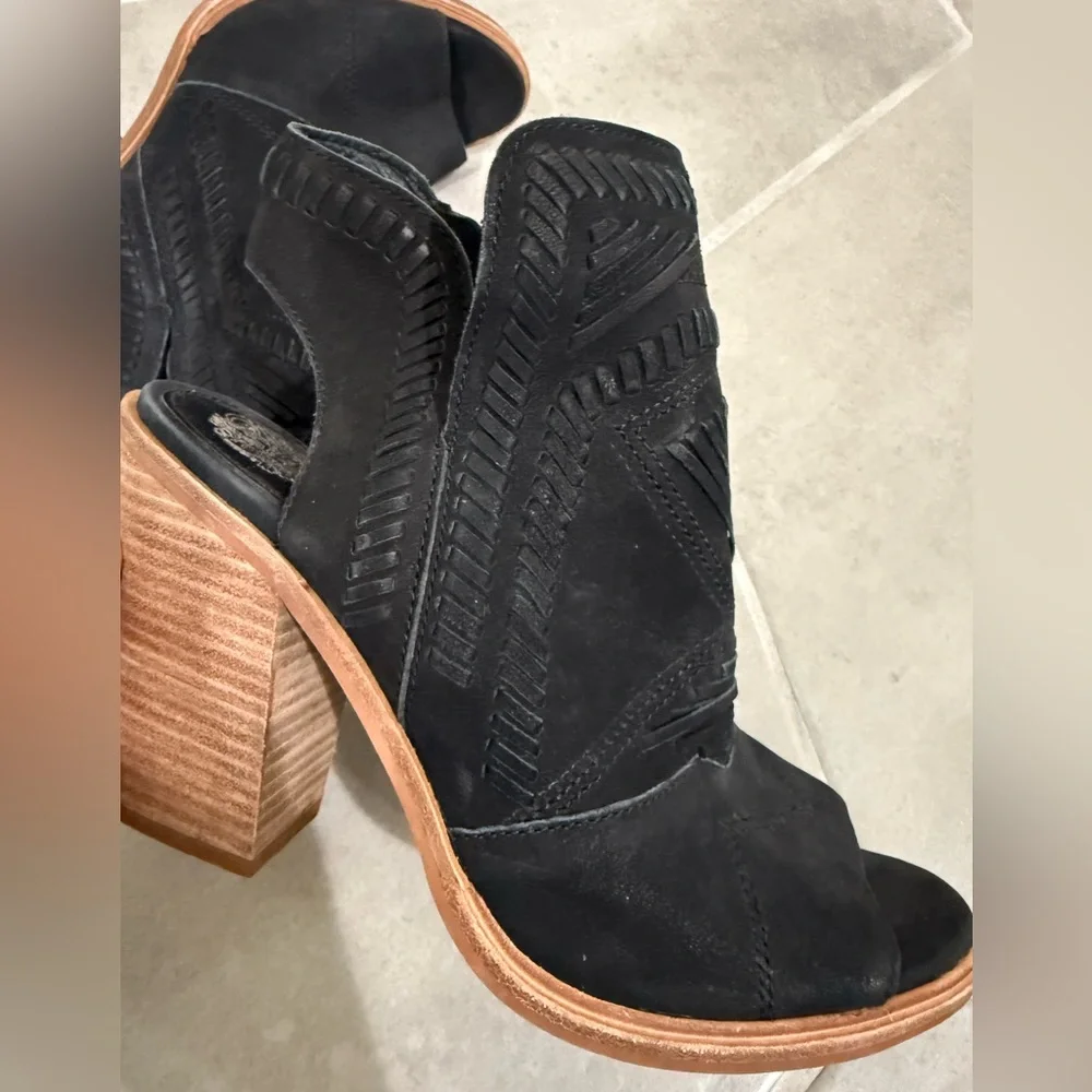 Vince Camuto black Katrina suede bootie - Picture 7 of 13